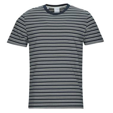 T-shirt uomo Selected SLHANDY STRIPE SS O-NECK TEE W in multicolore, maniche corte, ideale per un look casual e alla moda. Realizzata in materiale di alta qualità, questa t-shirt offre comfort e stile per ogni occasione. Perfetta per la stagione estiva, si abbina facilmente a jeans o pantaloni per un outfit versatile. Scopri la T-shirt Selected SLHANDY STRIPE per un'aggiunta trendy al tuo guardaroba.