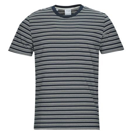 T-shirt uomo Selected SLHANDY STRIPE SS O-NECK TEE W in multicolore, maniche corte, ideale per un look casual e alla moda. Realizzata in materiale di alta qualità, questa t-shirt offre comfort e stile per ogni occasione. Perfetta per la stagione estiva, si abbina facilmente a jeans o pantaloni per un outfit versatile. Scopri la T-shirt Selected SLHANDY STRIPE per un'aggiunta trendy al tuo guardaroba.