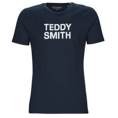 T-shirt uomo Teddy Smith TICLASS BASIC MC in morbido cotone color marine, maniche corte, stile casual e versatile, ideale per un look elegante e informale. Perfetta per la stagione estiva, disponibile in diverse taglie. Acquista ora la tua T-shirt Teddy Smith per un outfit trendy e alla moda.