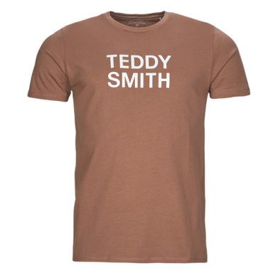 T-Shirt Uomo Teddy Smith TICLASS BASIC MC Marrone, maniche corte, stile casual, abbigliamento versatile per ogni occasione, moda uomo, comfort e qualità, disponibile in diverse taglie.