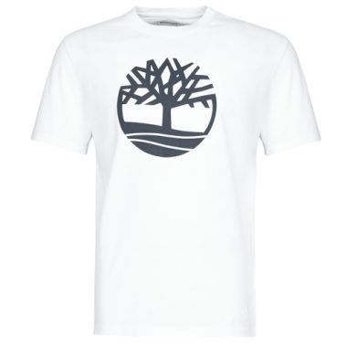 T-shirt uomo Timberland SS KENNEBEC RIVER BRAND TREE TEE bianco maniche corte, realizzata in cotone di alta qualità, perfetta per un look casual e versatile. Ideale per la stagione estiva, questa T-shirt offre comfort e stile. Acquista ora per aggiungere un tocco di eleganza informale al tuo guardaroba con la T-shirt Timberland.