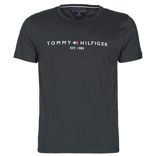 T-shirt uomo Tommy Hilfiger CORE TOMMY LOGO nera, maniche corte, elegante e versatile, ideale per ogni occasione. Perfetta per il guardaroba maschile, combina stile e comfort, rappresentando il marchio iconico Tommy Hilfiger. Acquista ora la tua T-shirt uomo per un look casual e alla moda.