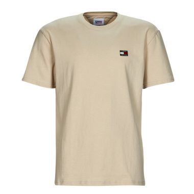 T-shirt beige uomo Tommy Jeans TJM CLSC TOMMY XS BADGE TEE con maniche corte, ideale per uno stile casual e moderno. Perfetta per ogni occasione, questa T-shirt unisce comfort e design distintivo del marchio Tommy Jeans. Disponibile in diverse taglie, è un must-have nel guardaroba maschile per chi ama la moda di alta qualità.