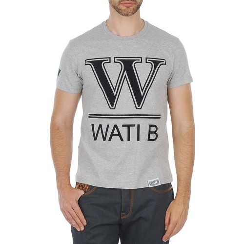 T-shirt uomo Wati B TEE grigio con maniche corte, moda maschile elegante e casual, perfetta per outfit estivi. Acquista ora la Wati B TEE grigia per un look alla moda!