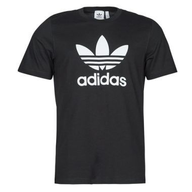 T-shirt uomo adidas TREFOIL T-SHIRT Nero, maniche corte, design elegante e casual, ideale per ogni occasione. Realizzata in cotone di alta qualità, offre comfort e stile. Perfetta per gli amanti dello streetwear e delle tendenze sportive. Acquista ora la tua T-shirt adidas TREFOIL per un look moderno e versatile!