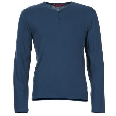 T-shirt a maniche lunghe da uomo BOTD ETUNAMA colore Marine, ideale per un look casual e versatile. Realizzata in materiale morbido e resistente, è perfetta per ogni stagione. Acquista ora e aggiungi un tocco di stile al tuo guardaroba con questa T-shirt must-have.