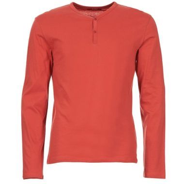 T-shirt a maniche lunghe da uomo BOTD ETUNAMA Rosso, realizzata in cotone di alta qualità. Design moderno e versatile, ideale per un look casual e alla moda. Perfetta per ogni stagione, questa t-shirt offre comfort e stile. Acquista ora e aggiorna il tuo guardaroba con un prodotto trendy e pratico.