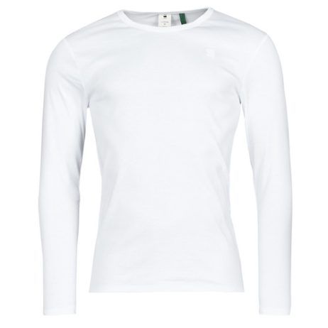 T-shirt a maniche lunghe G-Star Raw BASE R T LS 1-PACK Bianco per uomo, ideale per un look casual e alla moda. Realizzata in cotone di alta qualità, questa maglietta offre comfort e stile. Perfetta da abbinare a jeans o pantaloni casual per ogni occasione. Acquista ora la T-shirt G-Star Raw per un outfit versatile e contemporaneo.
