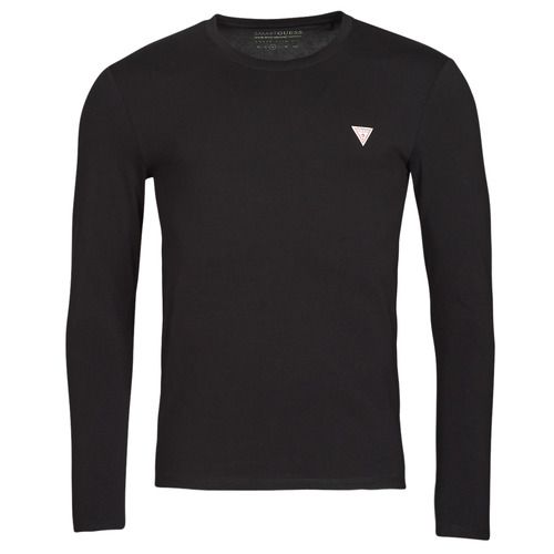 T-shirt a maniche lunghe Uomo Guess CN LS CORE TEE in colore Nero, elegante e versatile, ideale per un look casual e moderno. Perfetta per ogni occasione, questa t-shirt offre un comfort ottimale e un design trendy, adatta per un guardaroba maschile alla moda. Acquista ora il tuo Guess CN LS CORE TEE Nero e distinguiti con stile!