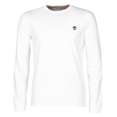T-shirt a maniche lunghe Timberland LS Dunstan River Tee in bianco per uomo, perfetta per un look casual e moderno. Realizzata in materiali di alta qualità, offre comfort e stile per ogni occasione. Acquista ora la T-shirt Timberland ideale per il tuo guardaroba!