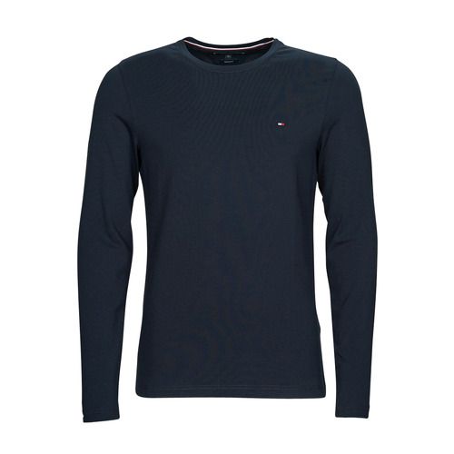 T-shirt a maniche lunghe uomo Tommy Hilfiger STRETCH SLIM FIT LONG SLEEVE TEE in colore marine, design elegante e contemporaneo, ideale per look casual e versatili. Perfetta per ogni stagione, disponibile in diverse taglie. Acquista ora la tua t-shirt Tommy Hilfiger per uno stile raffinato e comfort quotidiano.