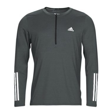 T-shirt manica lunga uomo adidas T365 QZ LS T in grigio, comoda e versatile, perfetta per il tempo libero e lo sport. Ideale per outfit casual e attività all'aperto. Acquista ora e scopri la qualità adidas.