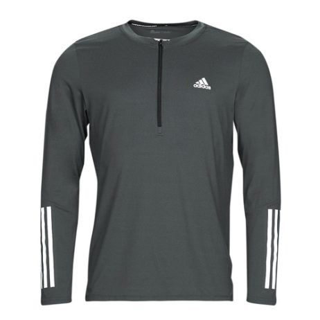 T-shirt manica lunga uomo adidas T365 QZ LS T in grigio, comoda e versatile, perfetta per il tempo libero e lo sport. Ideale per outfit casual e attività all'aperto. Acquista ora e scopri la qualità adidas.