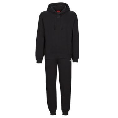 Tuta Uomo HUGO Tracksuit_DapoDayote Nero, elegante completo sportivo in colore nero, ideale per l'abbigliamento casual e le attività sportive. Realizzato con materiali di alta qualità per comfort e vestibilità ottimali. Perfetto per uomini alla ricerca di uno stile trendy e moderno. Acquista ora la tua Tuta HUGO!