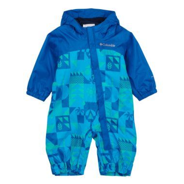 Tuta/Jumpsuit per ragazza Columbia Critter Jitters II Rain Suit Blu, ideale per affrontare la pioggia con stile e comfort. Realizzata in materiali impermeabili e leggeri, questa tuta è perfetta per le avventure all'aperto. Acquista ora per garantire protezione e libertà di movimento alle tue bambine durante le attività all'aperto.