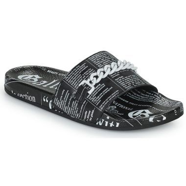 "Ciabatte Uomo John Galliano SEA M Nero, eleganti e comode, perfette per il tuo stile quotidiano. Acquista le ciabatte in pelle di alta qualità, ideali per ogni occasione, con design moderno e comfort assicurato."