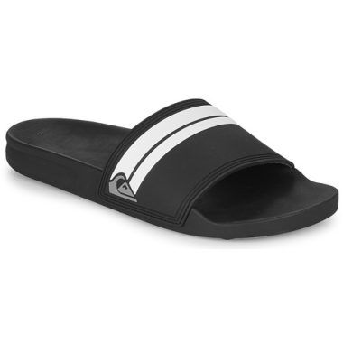 Ciabatte da uomo Quiksilver RIVI SLIDE in nero, design elegante e confortevole, perfette per l'estate. Ideali per il relax in spiaggia o a casa, queste ciabatte offrono un ottimo supporto e stile. Acquista ora le ciabatte Quiksilver RIVI SLIDE Nero per un look alla moda e pratico.