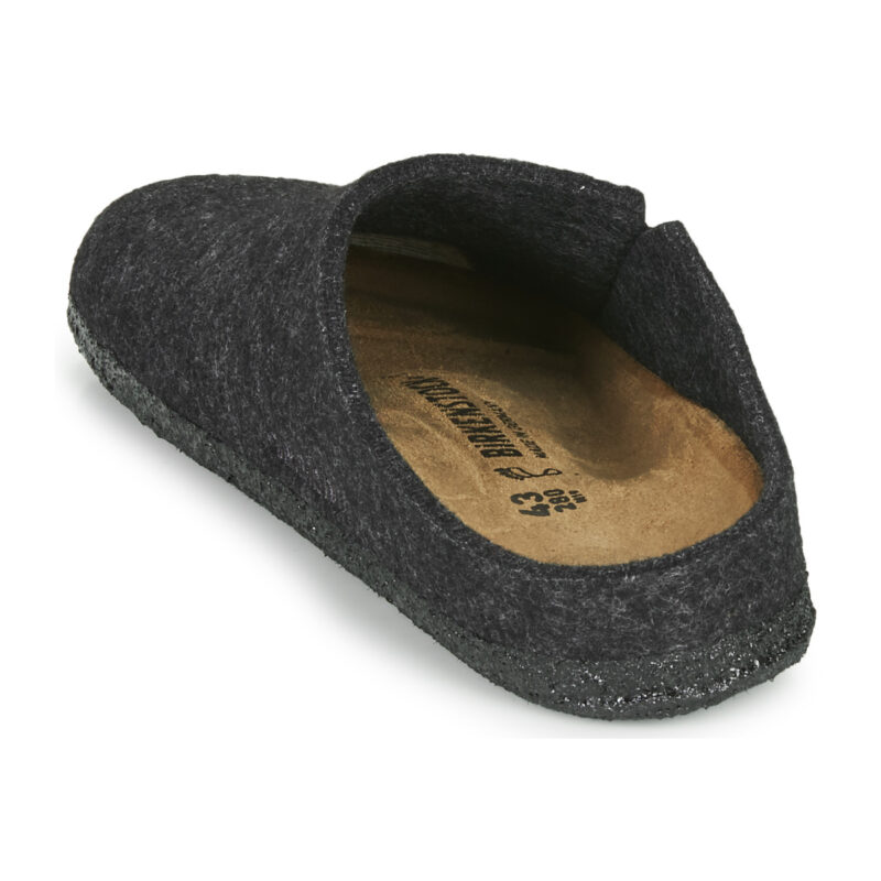BIRKENSTOCK Zermatt Felt / Antracite / Regular Grigio Pantofole Uomo - 5