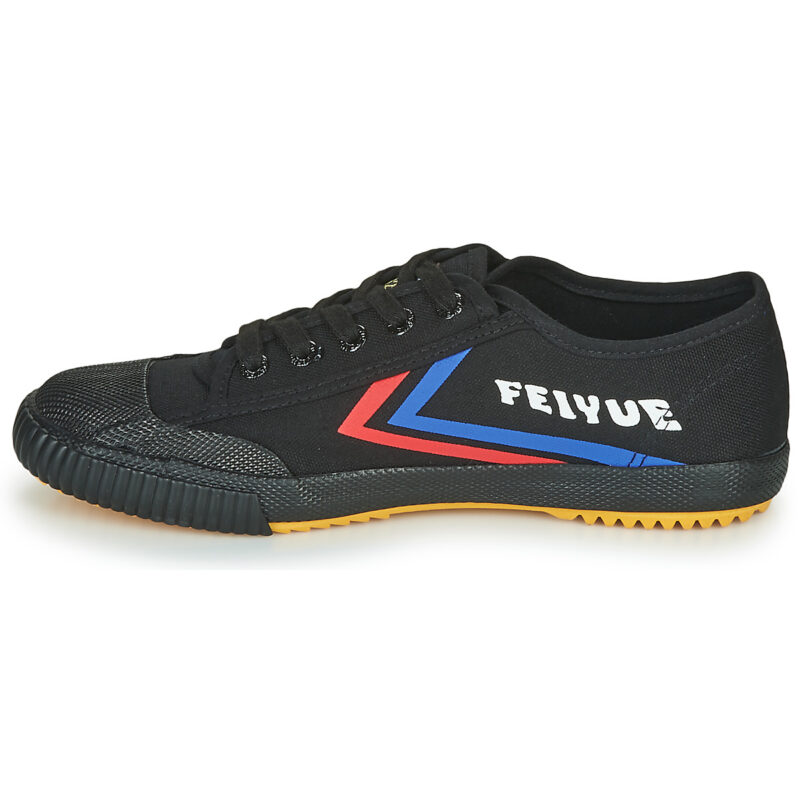 Feiyue FE LO 1920 Schwarze Low-Top-Sneaker f&uuml;r Damen - Gr&ouml;&szlig;e 4