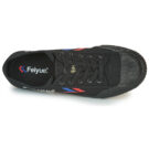 Feiyue FE LO 1920 Schwarze Low-Top-Sneaker f&uuml;r Damen - Gr&ouml;&szlig;e 6