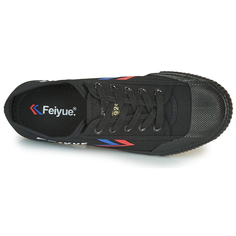 Feiyue FE LO 1920 Schwarze Low-Top-Sneaker f&uuml;r Damen - Gr&ouml;&szlig;e 6