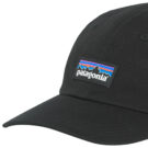 Cappellino  Patagonia  P-6 LABEL TRAD CAP  Nero Cappellini Donna - 3