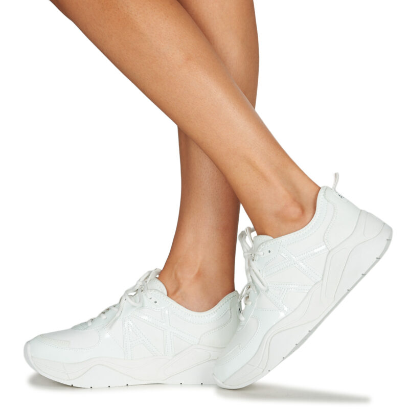 Armani Exchange  ALBA  Bianco -  Sneakers basse Donna - 8