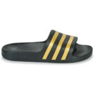adidas ADILETTE AQUA Schwarze Herren-Hausschuhe - Gr&ouml;&szlig;e 2