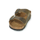 BIRKENSTOCK Arizona Soft Footbed Oiled / Pelle / Khaki / Regular Kaki Ciabatta Uomo - 3