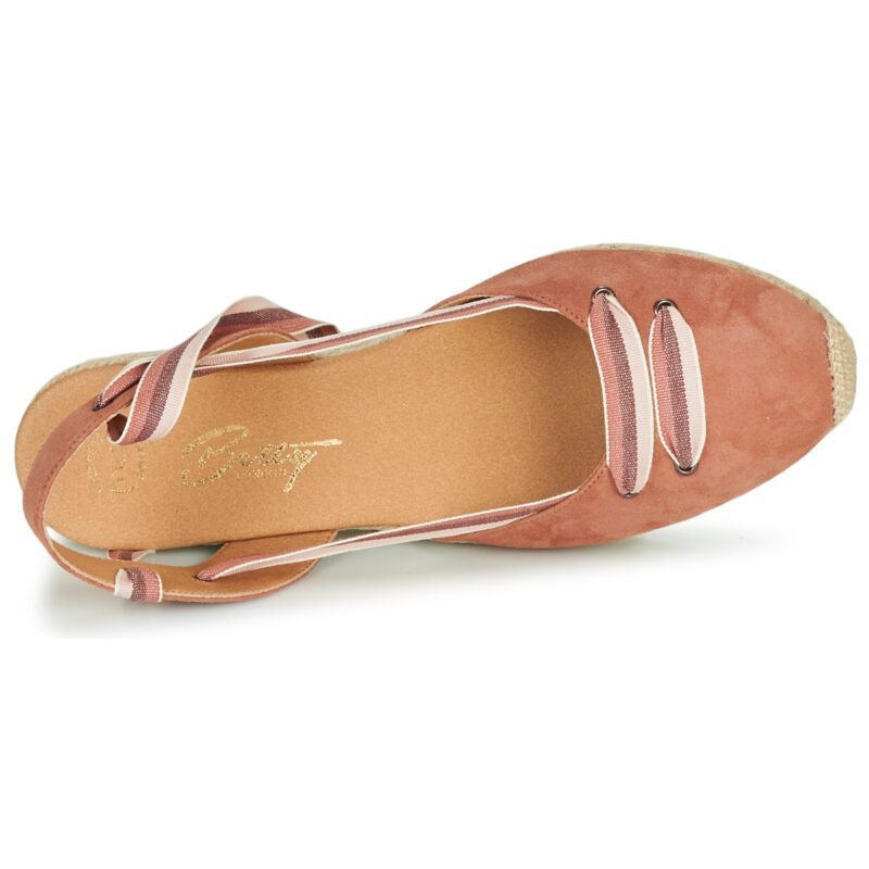Betty London Espadrilles roses OJORD pour femmes - 6
