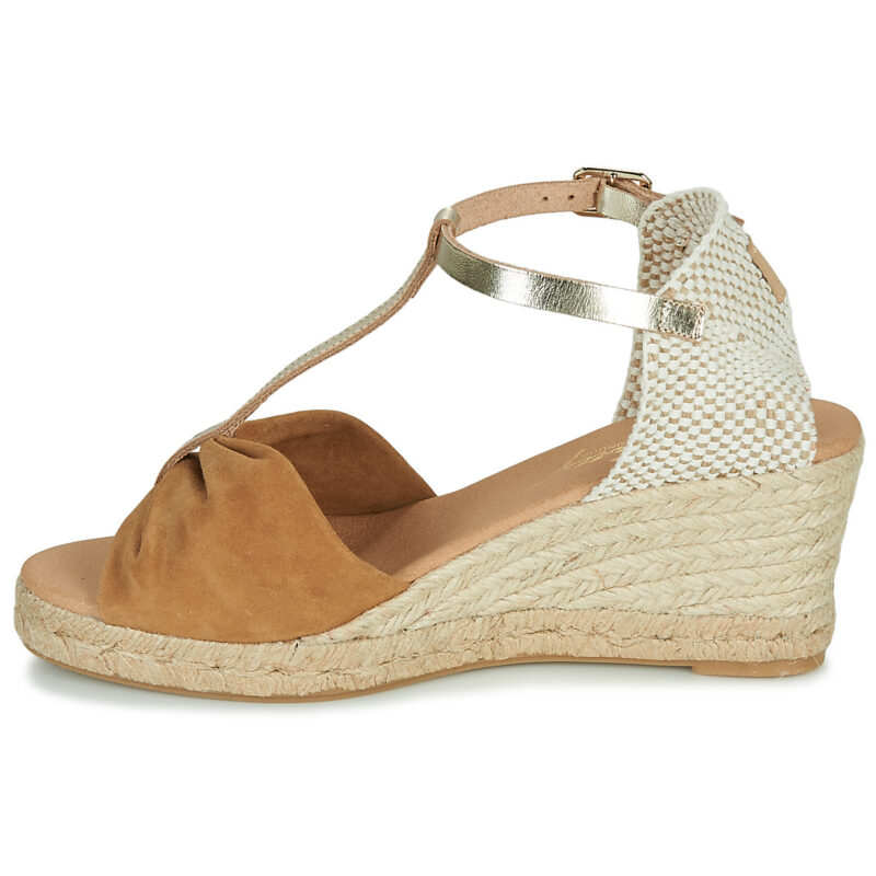 Betty London OREINOA Marron Espadrilles Femme - 4