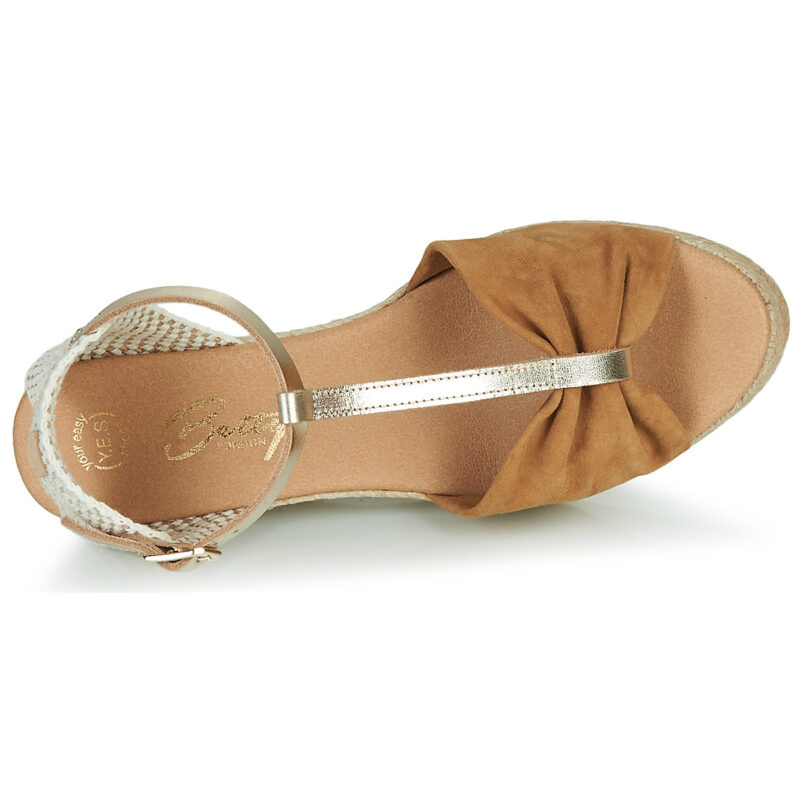 Betty London OREINOA Marron Espadrilles Femme - 6