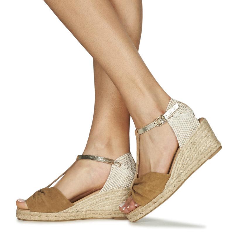 Betty London OREINOA Marron Espadrilles Femme - 8