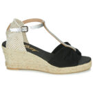 Betty London OREINOA Espadrilles Noires Femme - 2