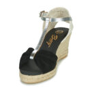 Betty London OREINOA Espadrilles Noires Femme - 3