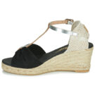Betty London OREINOA Espadrilles Noires Femme - 4
