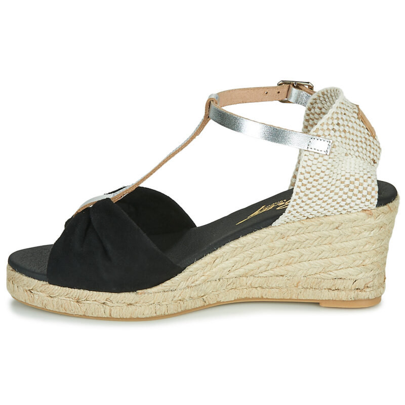 Betty London OREINOA Espadrilles Noires Femme - 4