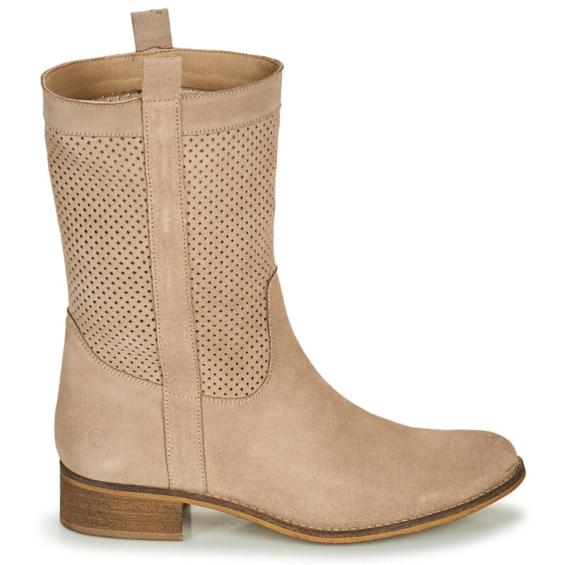 Betty London Botines de mujer ONEVAR color beige - Talla 2