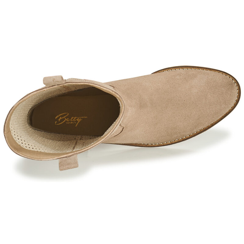 Betty London Botines de mujer ONEVAR color beige - Talla 6