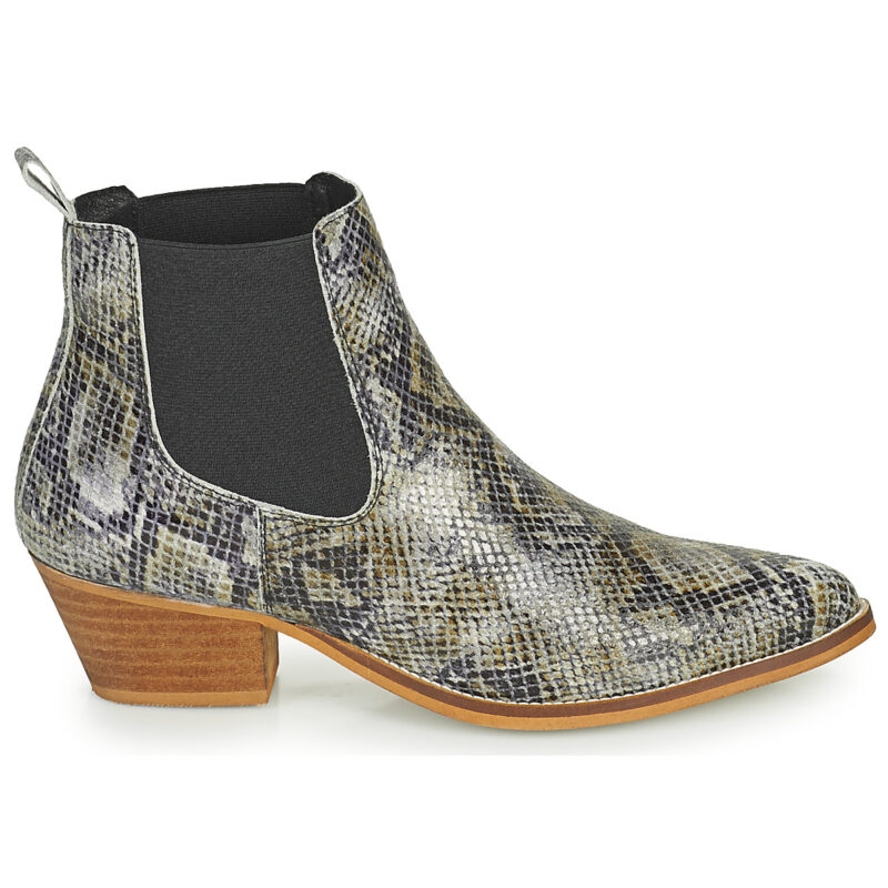 Betty London OGEMMI Gris Bottines Femme - 2