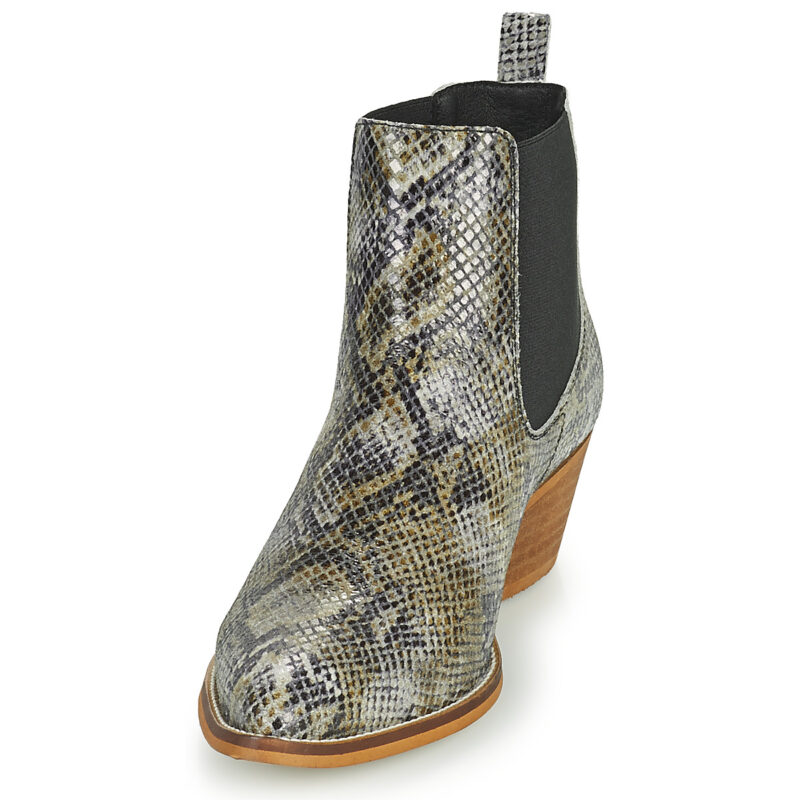 Betty London OGEMMI Gris Bottines Femme - 3