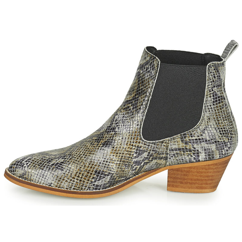 Betty London OGEMMI Gris Bottines Femme - 4