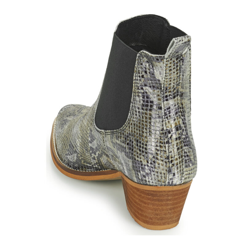 Betty London OGEMMI Gris Bottines Femme - 5