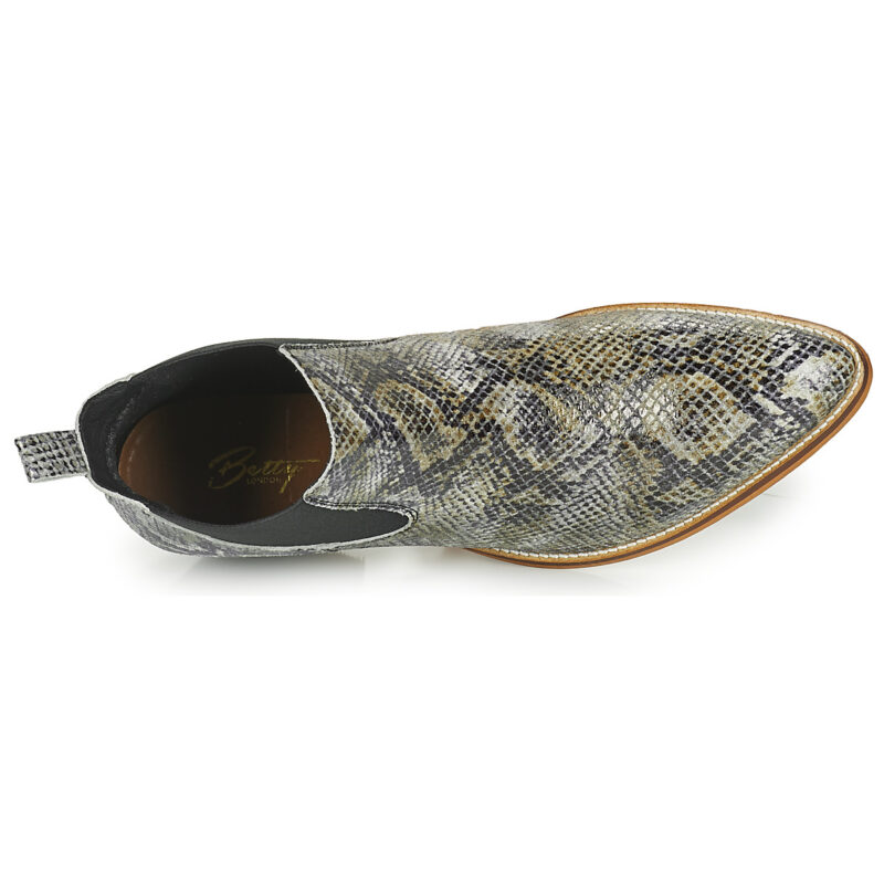 Betty London OGEMMI Gris Bottines Femme - 6