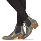 Betty London OGEMMI Gris Bottines Femme - 8