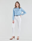 Skynny-Jeans Levis 721 HIGH RISE SKINNY Wei&szlig;e Skynny Jeans Damen - 3