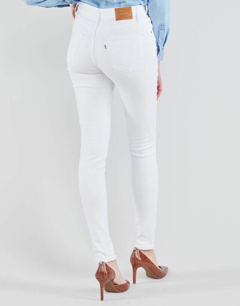 Skynny-Jeans Levis 721 HIGH RISE SKINNY Wei&szlig;e Skynny Jeans Damen - 4