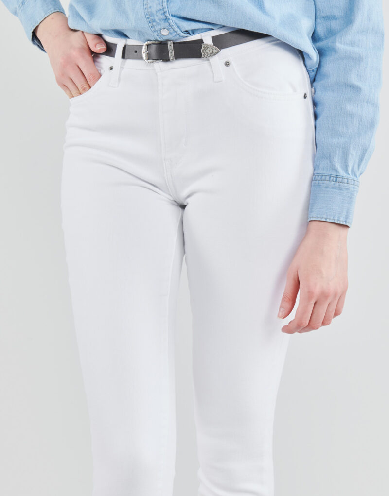 Skynny-Jeans Levis 721 HIGH RISE SKINNY Wei&szlig;e Skynny Jeans Damen - 5