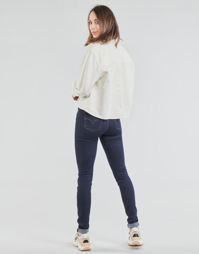Hemd Levis ZOEY PLEAT UTILITY SHIRT Wei&szlig;e Damenhemden - 4