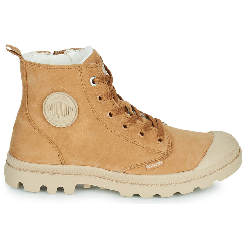 Palladium PAMPA HI ZIP WL W Marron Bottines Femme - 2